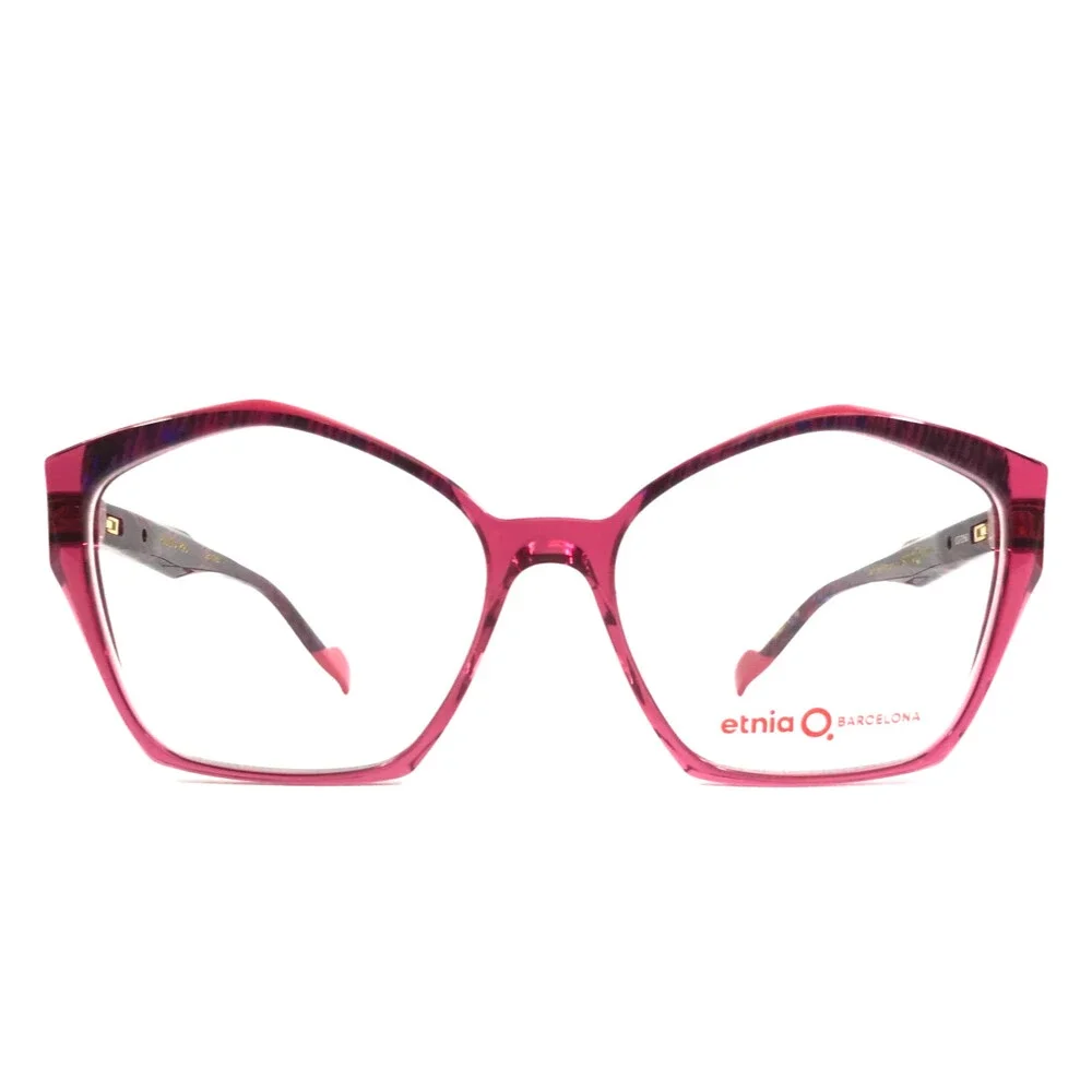 Etnia Barcelona Eyeglasses Frames ROSALIND PKPU Pink Purple Clear 53-15-138